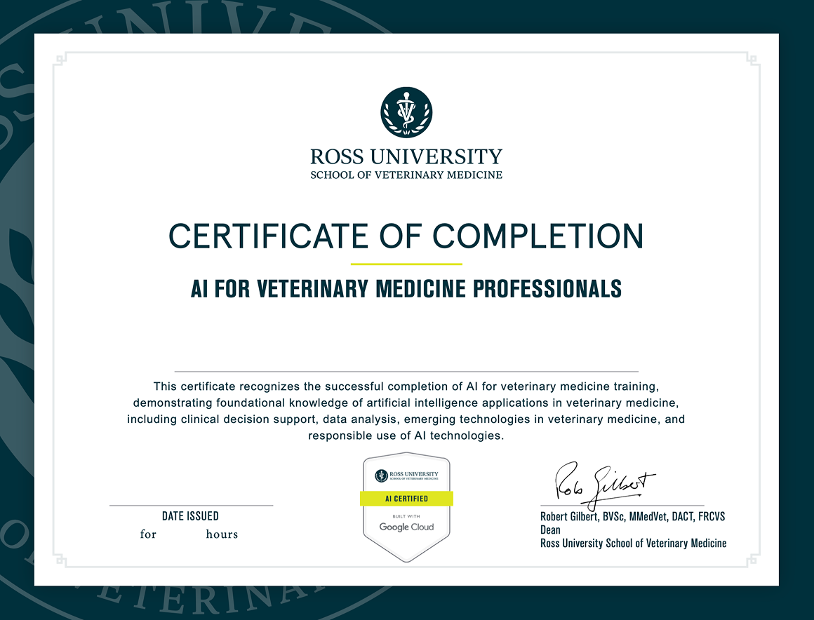 Certificate of Completion